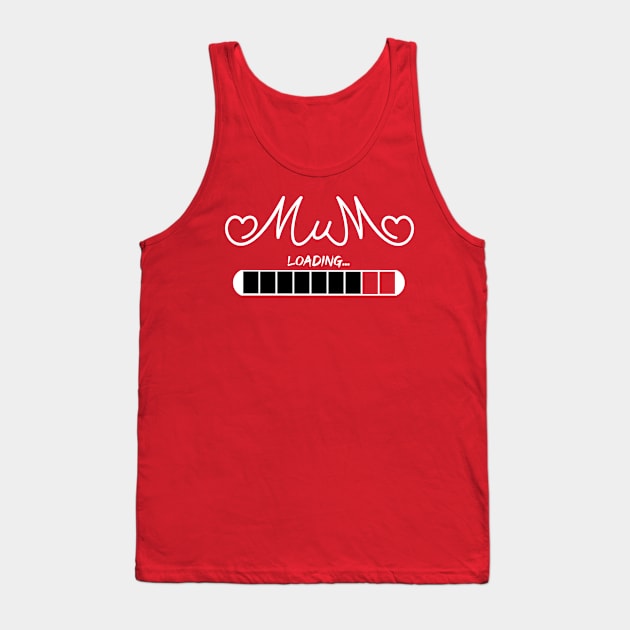 Pregnant mum loading 30 percent white Tank Top by Monstershirts